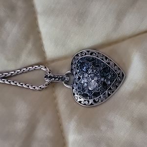 Brighton Crystal Voyage Heart Necklace